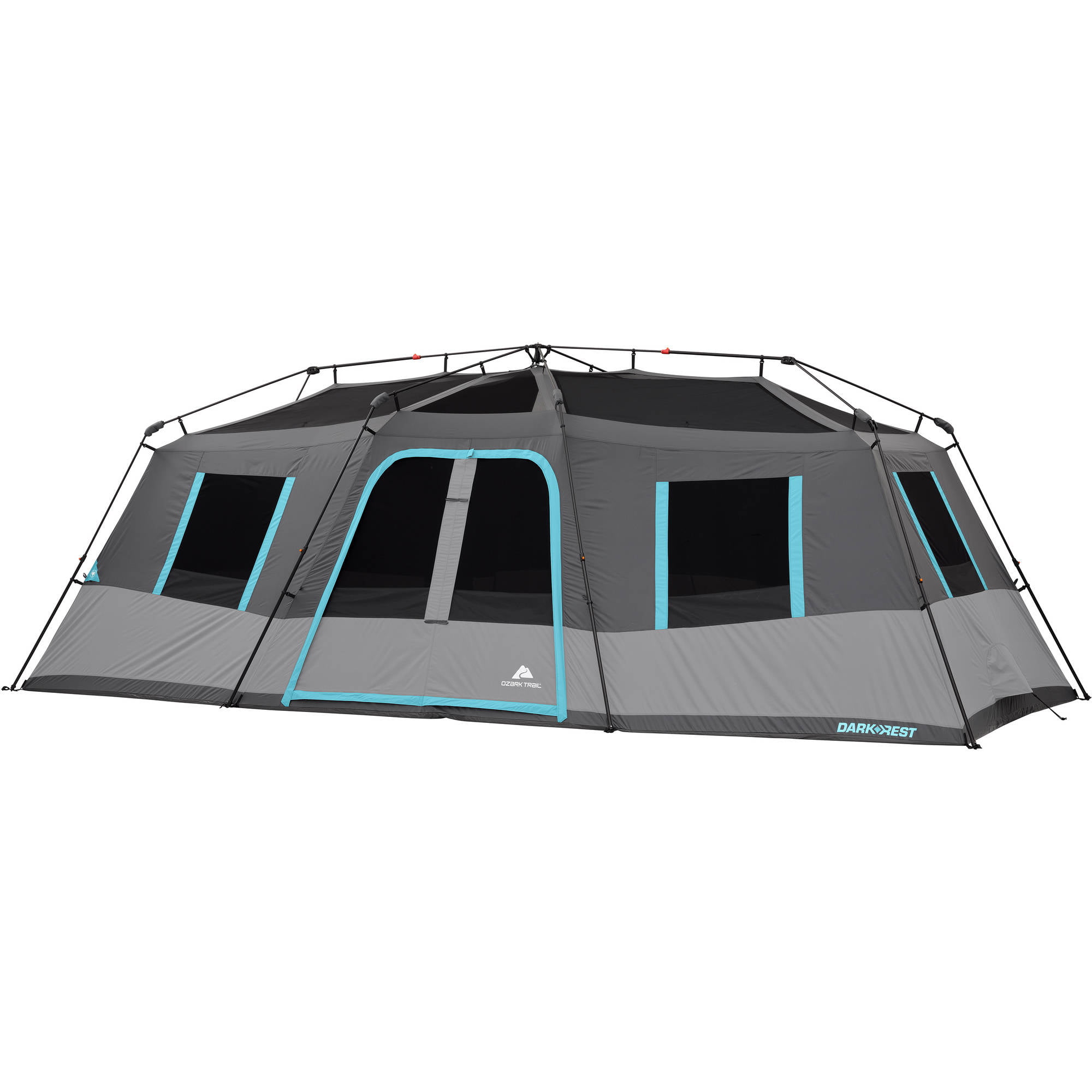 Ozark Trail 20' x 10' Dark Rest Instant Cabin Tent, Sleeps 12, 45.72 lbs - Image 2