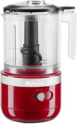 Alternative view of KitchenAid Empire Red Cordless Small Appliances Set | Hand Mixer, Hand Blender & Food Chopper