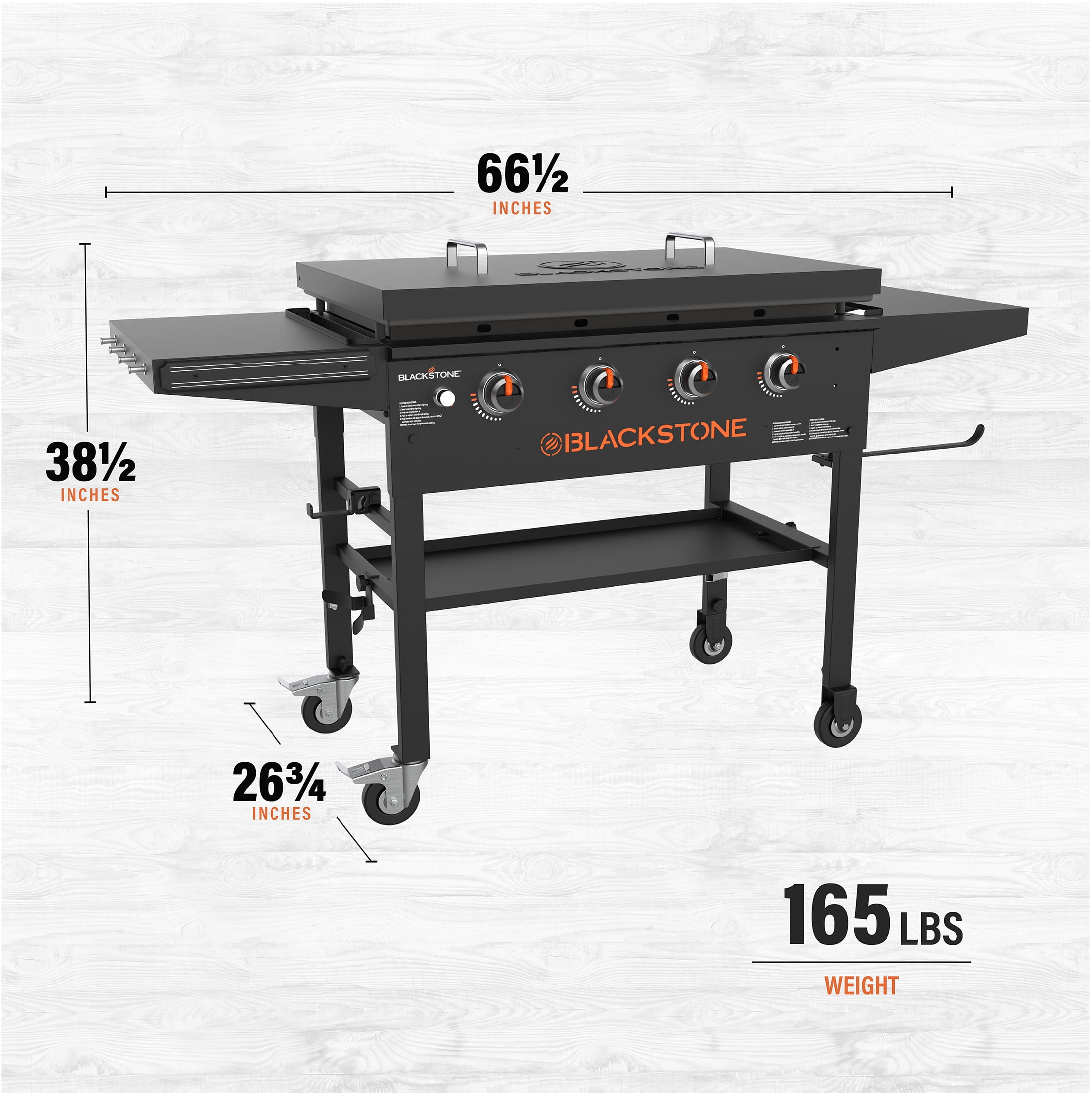Blackstone 4-Burner 36" Griddle Cooking Station with Hard Cover - Image 4