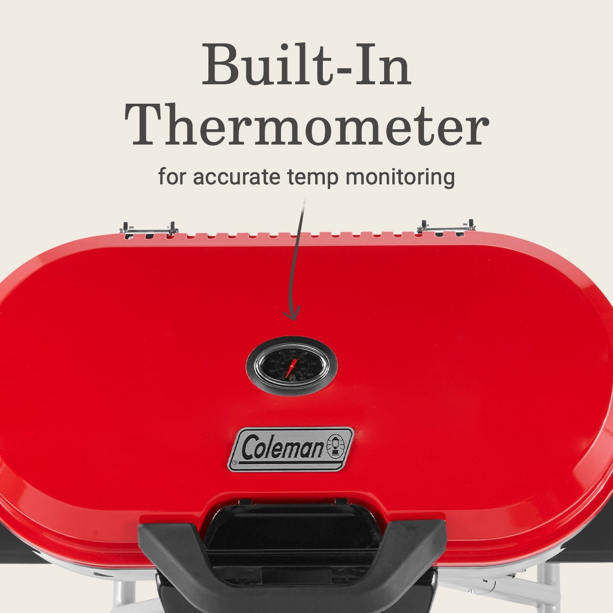 Coleman RoadTrip 285 Standup Propane Gas Grill, Red - Image 5