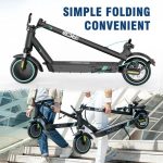 RCB Electric Scooter for Adults, E-Scooter with APP control, 350W Motor, Max Speed 19 mph, electric scooters for adults foldable