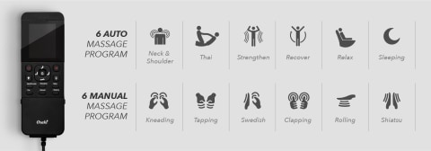 6 Auto Massage Program 6 Auto Massage Program