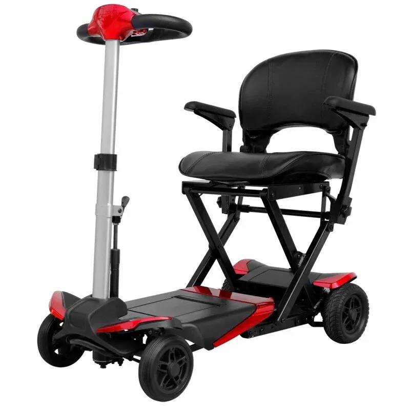 (HOT SALE 85% OFF ) Transformer Electric Automatic Folding 4-Wheel Mobility Scooter - Free Shipping - Image 9