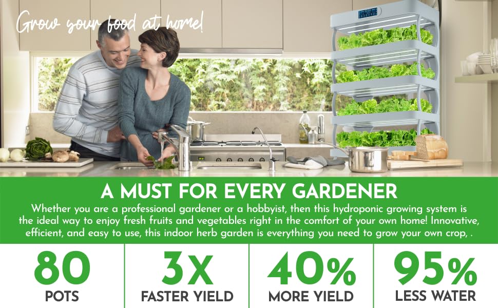 Nutraponics Hydroponics Growing System Lettuce Grow Aeroponics Aquaponics Grow Lights Tower Garden