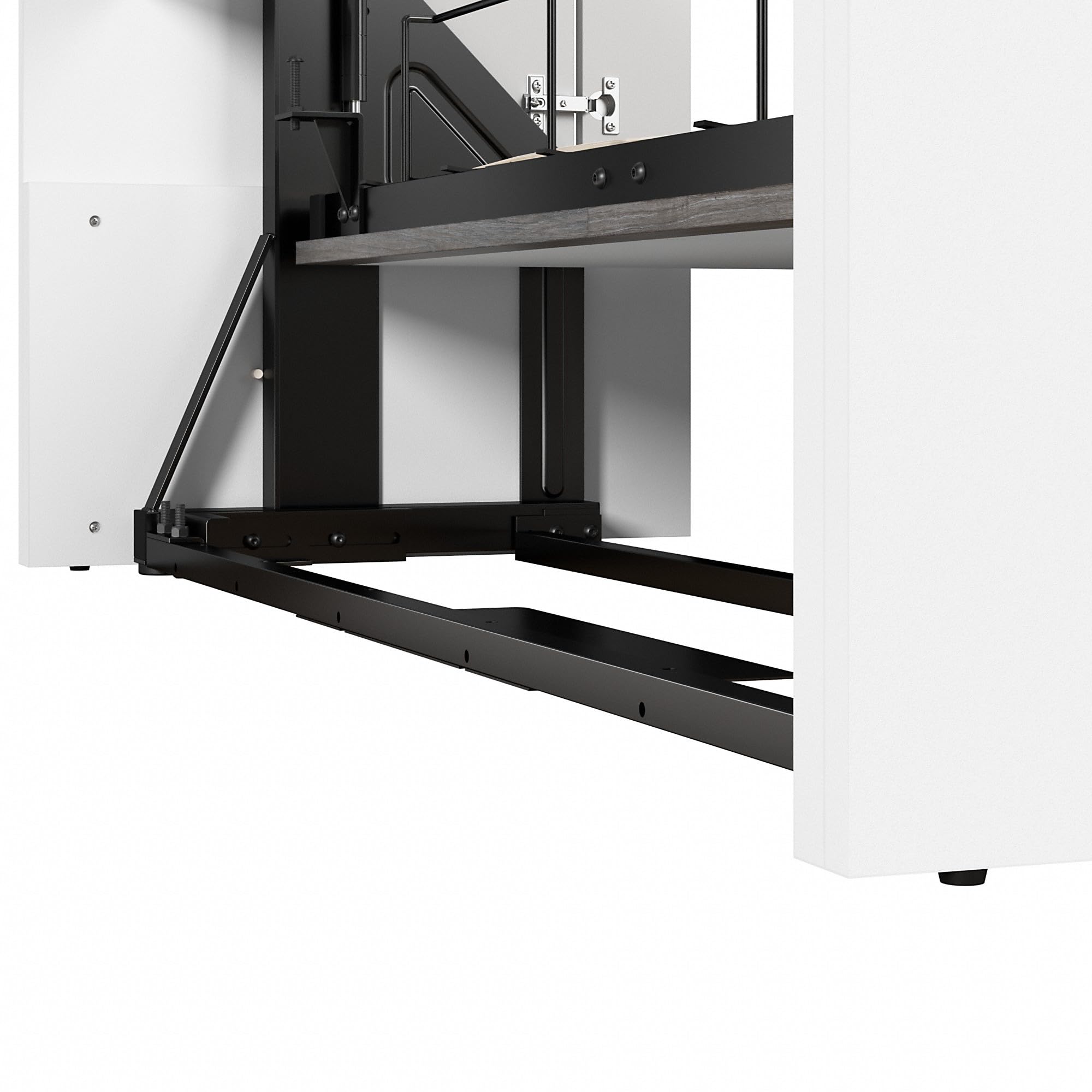 Bestar Orion Queen Murphy Bed with Storage Cabinets - Image 10