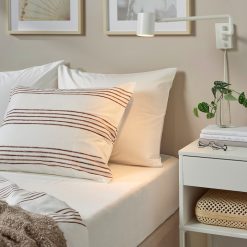 Alternative view of Fitted sheet, white
