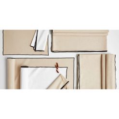Alternative view of Warm Natural Organic Cotton Table Runner 90"