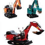 Factory Outlet excavator 0.8ton excavator machine / swamp clearance mini excavator with 0.025cbm bucket capacity